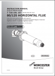 80/125 mm Horizontal Fluw